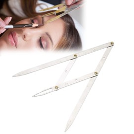 tattoo eyebrow ruler, microblade caliper ratio eyebrow measuring ruler permanent makeup stencil measuring tool golden ratio eyebrow ruler eyebrow stencil measuring tool for permanent makeup