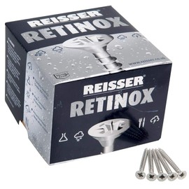 Stainless Steel Screws 4 x 40mm (200) | Screws Wood Fixings / Hardware - Pack of 200 - 9220V110400404