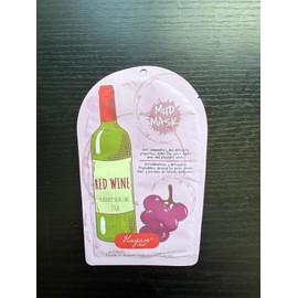Utopia Alley Red wine Mud Mask by Hayan K-beauty, Set of 10 masks