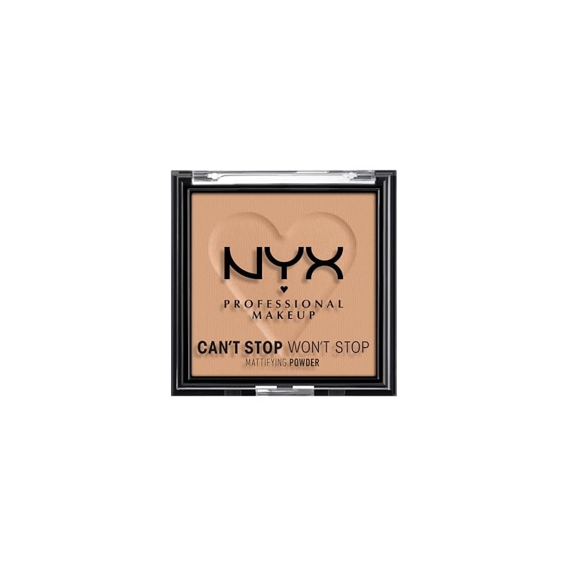NYX PROFESSIONAL MAKEUP Can't Stop Won't Stop Mattifying Pressed Powder
