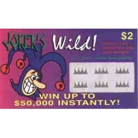 Fake Lotto Tickets Set of 10