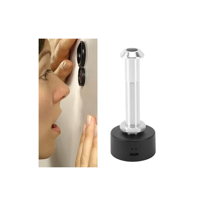 Yunseity Door Viewer Peephole, 1080P 150° Wide Angle Door Eye