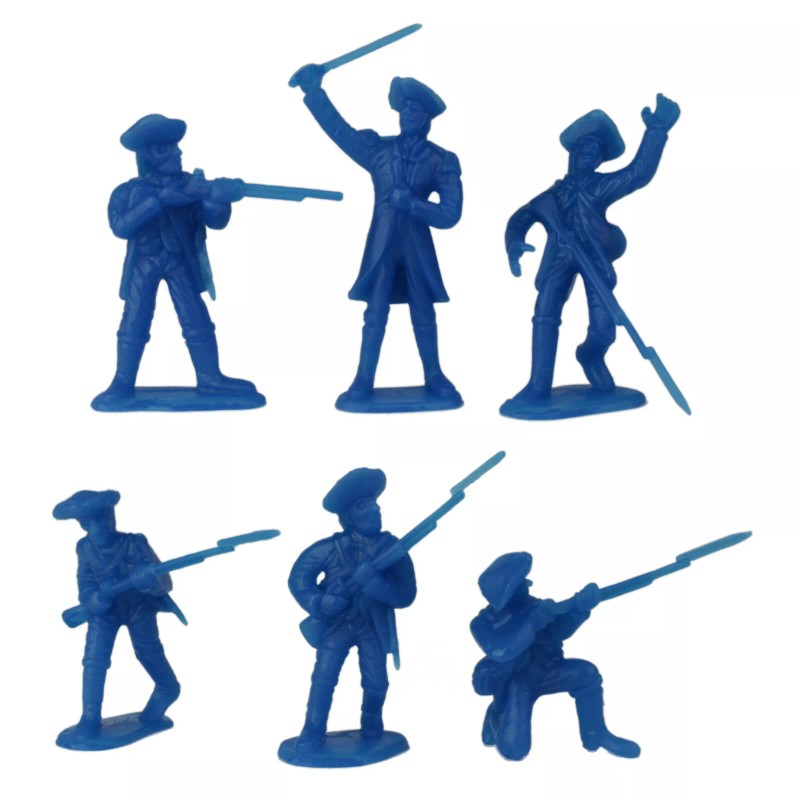 BMC Revolutionary War Plastic Army Men Battle of Yorktown AWI
