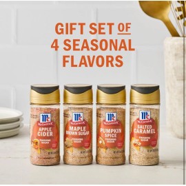 MCCORMICK LIMITED EDITION FALL FINISHING SUGAR MAPLE APPLE PUMPKIN CARAMEL SET
