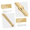 Beavorty Accupressure Point Tool for Foot Reflexology Universal Pen Brass