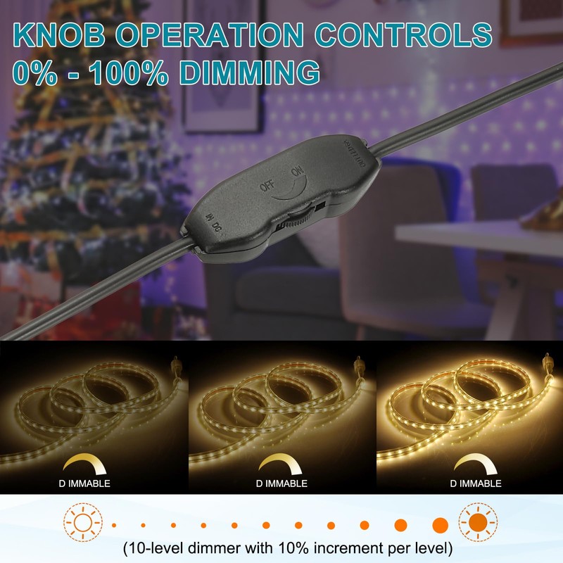 sourcing map LED Strip Dimmer, DC 12V to 24V 6A