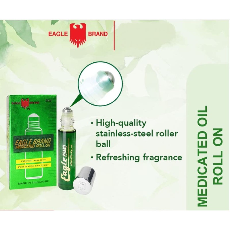 3 Packs - Twin Green Eagle Roll On Essential -
