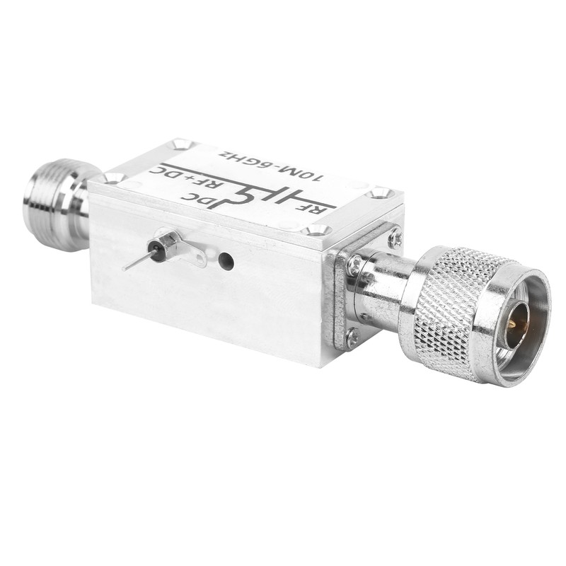 RF Broadband Amplifier Module Aluminium Alloy Bias Tee DC Blocker