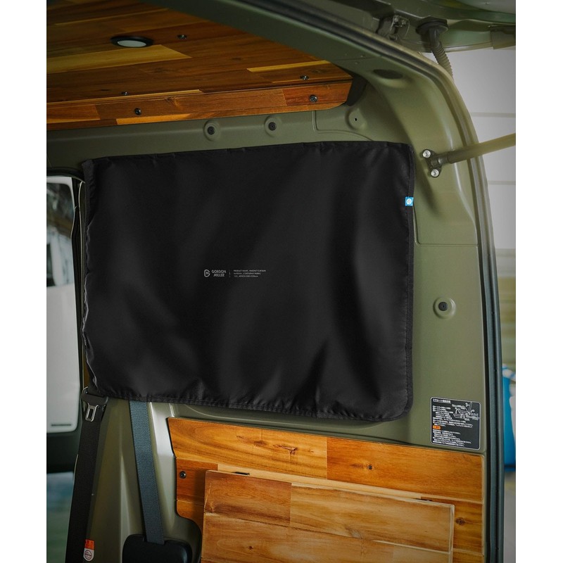 GORDON MILLER CORDURA MAGNET CAR CURTAIN BLACK 1709734
