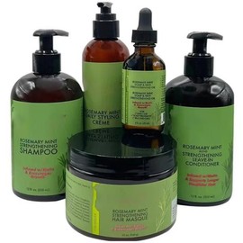 Rosemary 로즈마리 오일 민트 세트 강화 헤어 마스크 에센셜 스트롱 모이스춰 라이징 리페어 케어 [05 oil] Rosemary Oil Mint Set Strengthening Hair Mask Essential Strong Moisturizing Repair Care [05 oil]