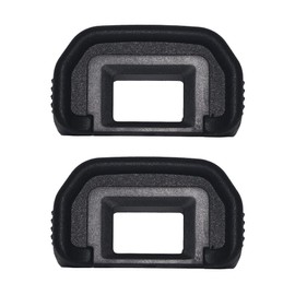 90D Eyecup Camera Eyepiece Viewfinder for Canon EOS 90D 80D 70D 60D 50D 40D 20D/5D MKII 6D MKII, Replaces EB & Bubble Spirit Level Hot Shoe Cover 2 Pack