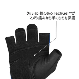 Harbinger 22443 Training Gloves, Muscle Training, Lifting Training Grip Gloves 2.0, Blue, XS (Wrist Circumference: 6.5 - 7.0 inches (16.5 - 17.8 cm)