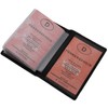 myledershop Genuine Leather ID Card Holder with 13 Compartments in