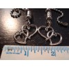 Deatjame A Pair Intertwined Hearts Light/Lamp Pulls Ceiling Fan Pull