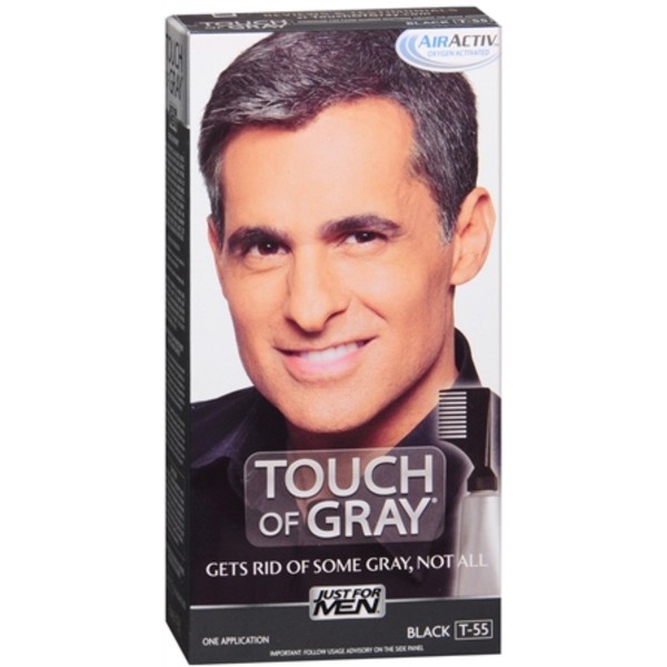 Just For Men Blk/Gry Size 1.4z Just For Men Touch Of Gray Black - Gray Hair Color