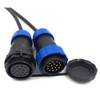 SZJELEN SD28 28MM 16Pin Pair Aviation Cable Connector Plug Socket,Waterproof
