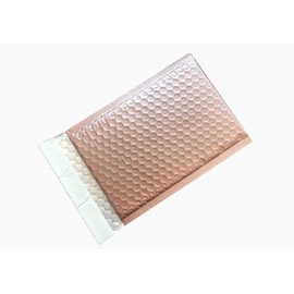 ProLine Matte Metallic Rose Gold Bubble Padded Mailers 6x10 Inch Self Seal Padded Envelopes (10)