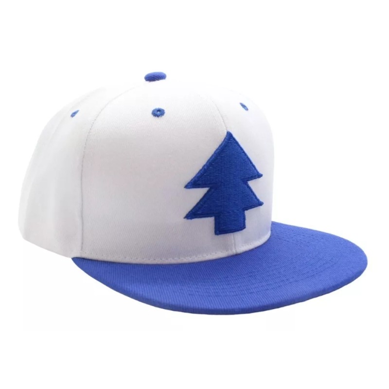 Heroland Gorra Blanca Gravity Falls Dipper Pines Cap Beisbol Bordado