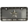 RBP RBP-4121ZR License Plate Frame Kit, Black