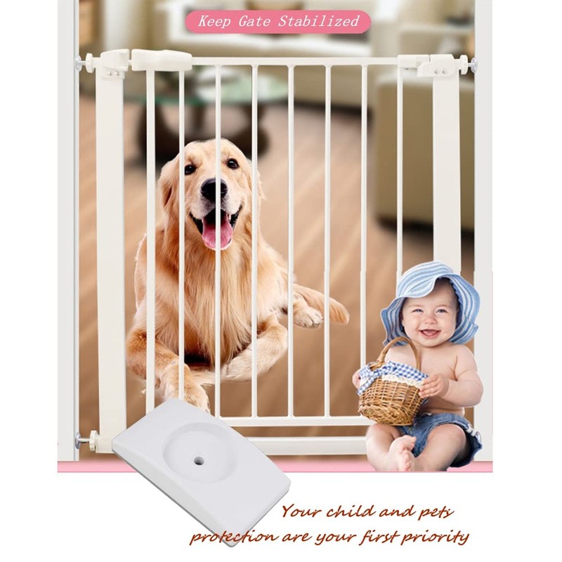 4 Pcs Safety Baby Gate Wall Protector Stair Gate Extension