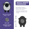 The Quilted Bear Needle Minders - Magnetic Enamel Needle Holder