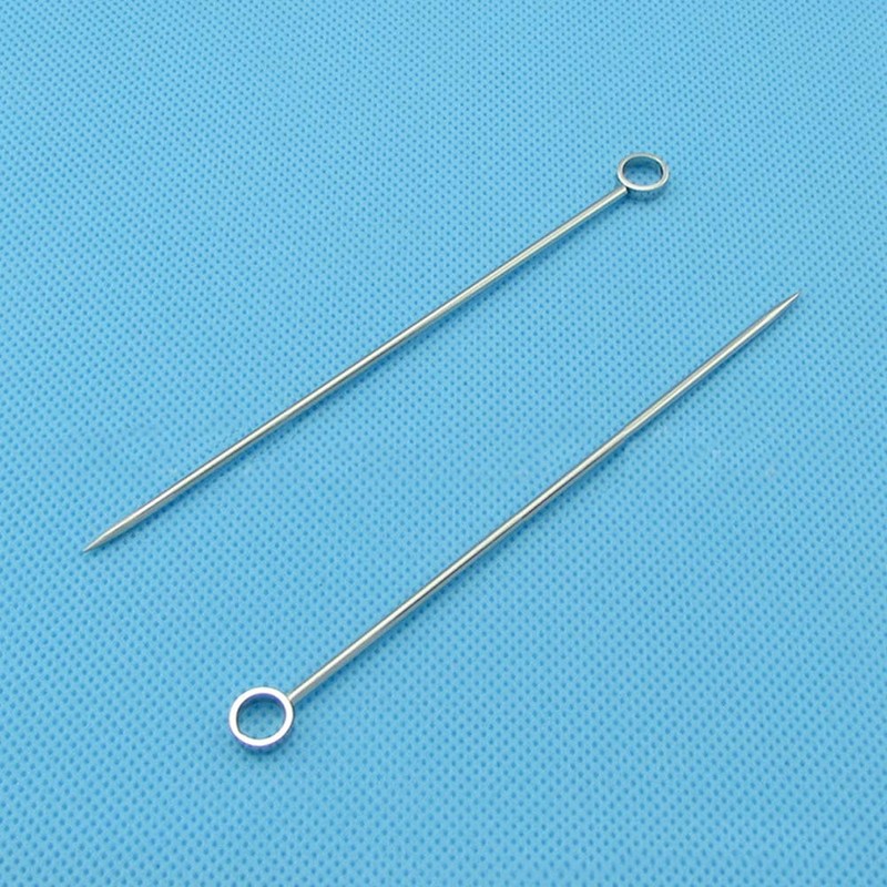 20 Pieces Stainless Steel Cocktail Picks Appetizer Pick Fruit Stick