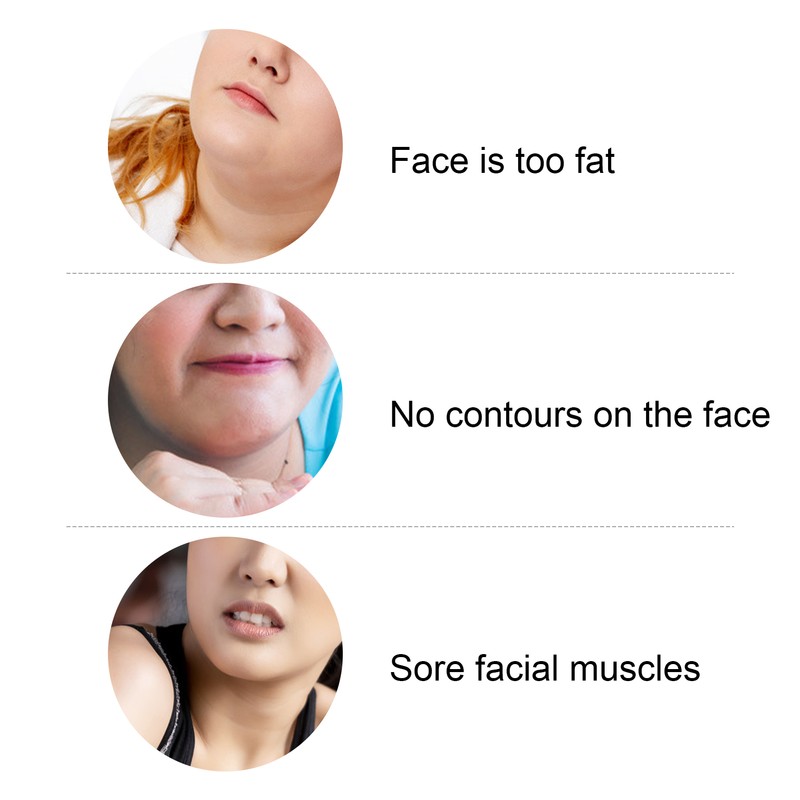 Fitness Face Slimming Masseter Exercise Ball Silicone Jaw Shaping Training