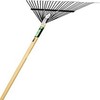 Truper 30452 Tru Tough 48-Inch Steel Leaf Rake, 22-Inch Head,