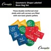 Champion Sports 5 Inch Geometric Bean Bag Set