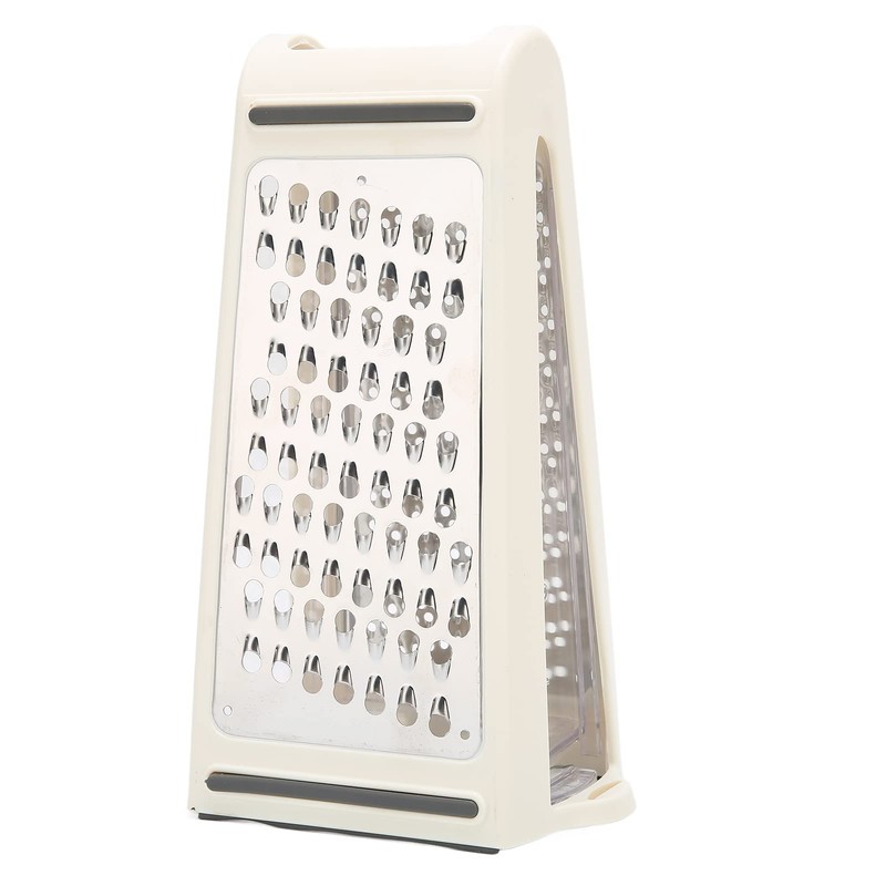 BORDSTRACT Professional Cheese Grater with Container, Box Grater, Cheese Grater,