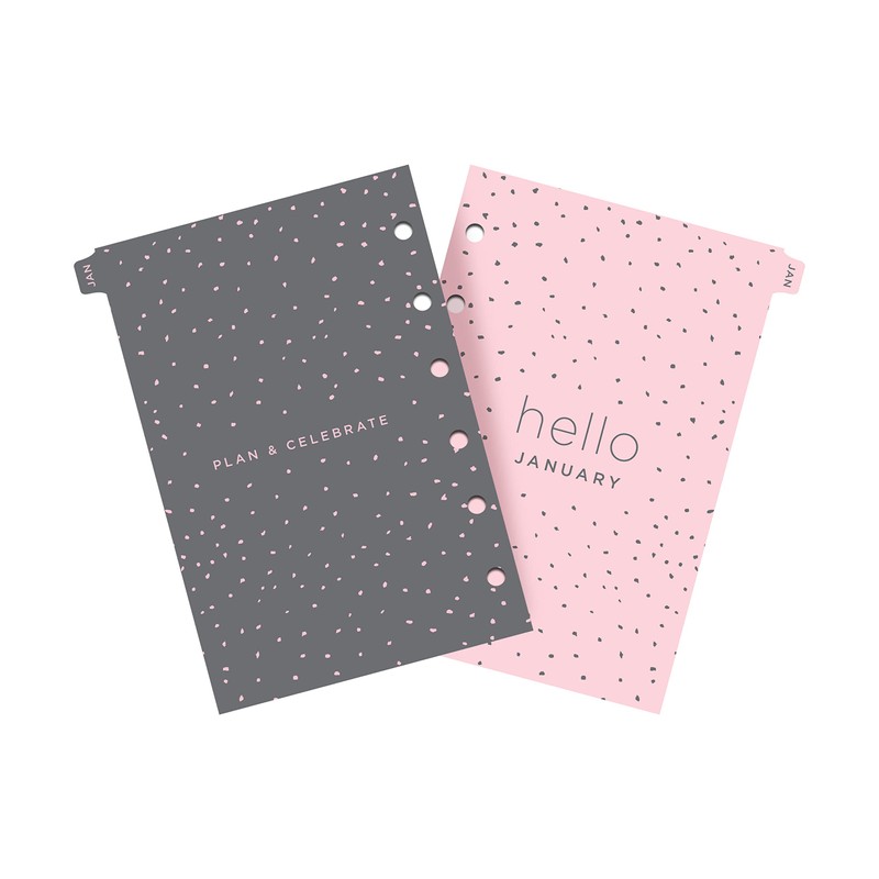Filofax Pocket Confetti week to view diary - 2024, White