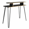 Novogratz Kimberly at Home Vanity, Black Oak