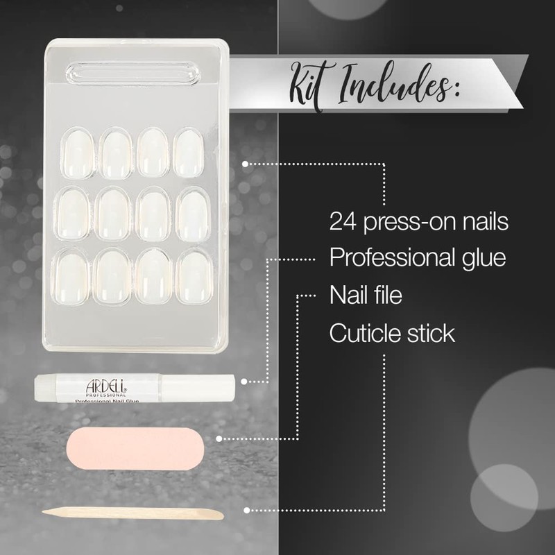 Ardell Nail Addict - Natural Style - False Nails -