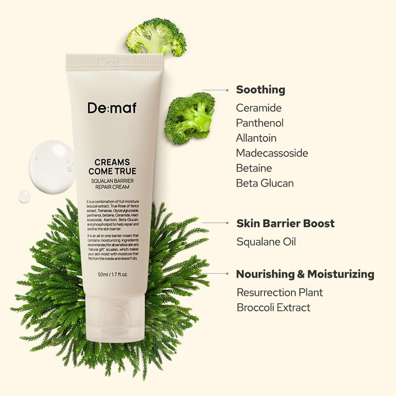 De:maf [De:maf]Creams Come True Squalan Barrier Repair Cream 50ml