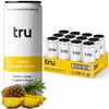 Tru Defense Seltzer, Sparkling Water with Vitamin C, Ginger Extract,