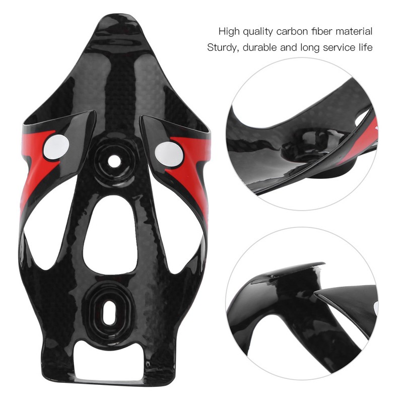 Full T800 Carbon Fiber Ultralight Road Bicycle Water Bottle Bracket