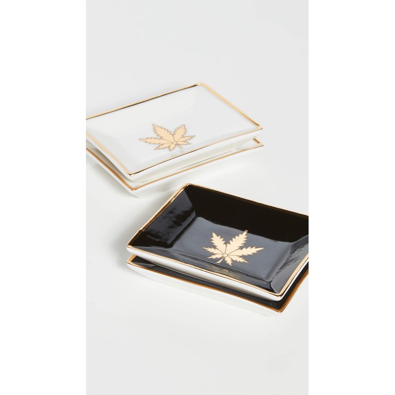 Jonathan Adler Men's Hashish Petite Trays, Multi, One Size