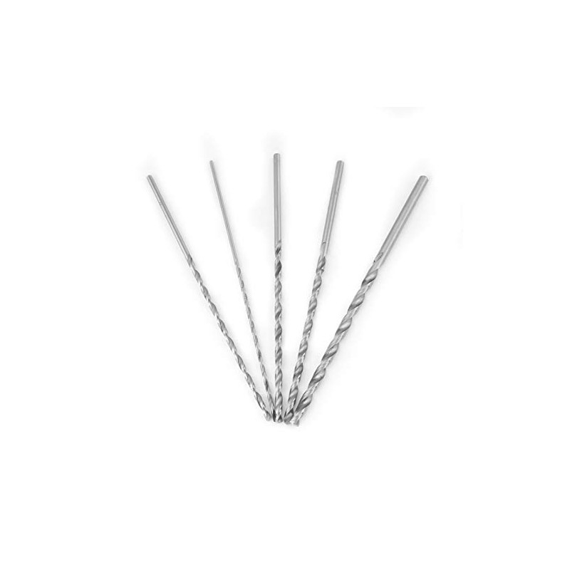 Ausla 5 pieces long HSS twist drill bits, core hole