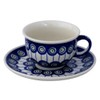 Bunzlauer keramik Original Classic Coffee and Tea Cup with Saucer