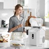 Nugget Ice Maker Countertop with Self-Cleaning, Crushed Ice Maker Machine