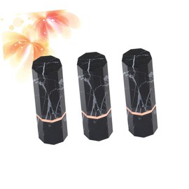 FOMIYES 3pcs Lipstick Tube Fashion Lipstick Tube Lipstick Subpackage Bottle Mini Lipstick Tube Mini Lipstick Mini Lip Balm Mini Container Plastic
