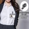 JEN SHOP ID Card Holder with Reel Included, Length Adjustable,