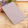 DIYology Willow Leaves Texture Plastic Embossing Folders for Cards Making