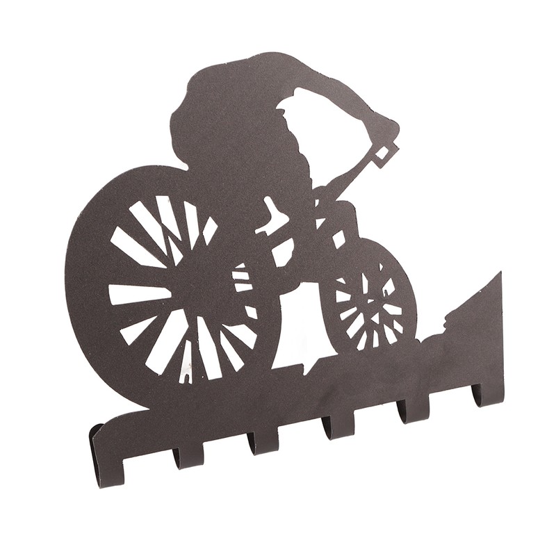 Wall Mounted Bag Hanger Mountain Bike Design Coat Rack Clothing