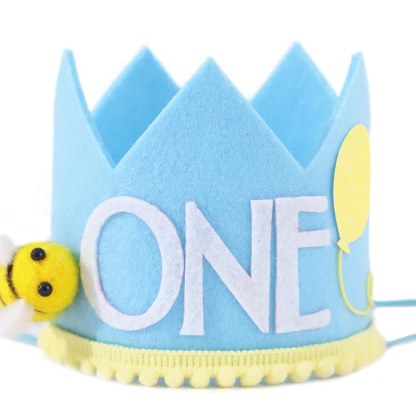 Bee Birthday Hat - Bee Day Birthday Girl/boy Crown，our Little Honey Bee Birthday Crown，bumblebee Birthday Outfit Hat, It’s Fun to Bee One Birthday Outfit, It’s My Bee Day Birthday Outfit