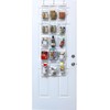 Simple Houseware 2-Pack Clear Over the Door Hanging Pantry Organizer