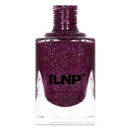 ILNP Honeymoon - Juicy Deep Berry Holographic Jelly Nail Polish