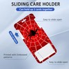 Spider On Spider Web Badge Holder with Lanyard, Funny Badge