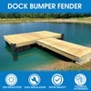 JYINCPED Dock Corner Bumpers Marine, Corner Dock Bumper Fender Safeguard