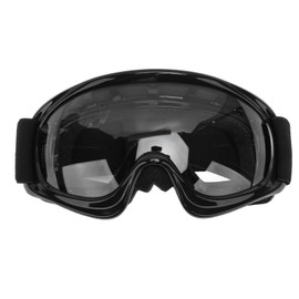 Kids Dirt Bike Goggles Impact Resistance UV Protection Motorcycle Goggles for Outdoor Cycling Ski ATV Off Road Racing Black